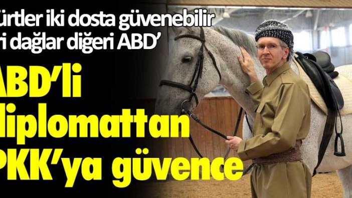 ABD'li diplomattan PKK'ya güvence: 'Kürtler iki dosta güvenebilir; biri dağlar diğer ABD'