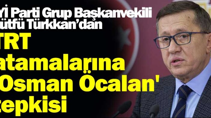 TRT atamalarına 'Osman Öcalan' tepkisi