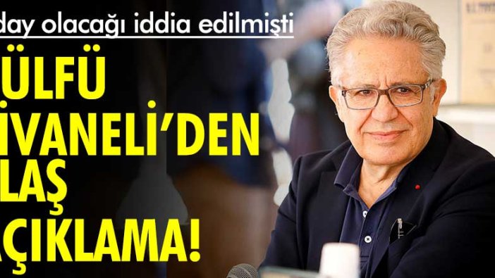 Aday olacağı iddia edilmişti! Zülfi Livaneli'den flaş açıklama