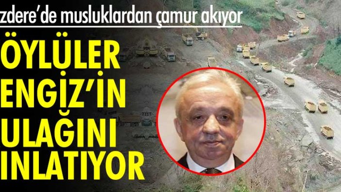 İkizdere'de musluklardan çamur akıyor! Köylüler Mehmet Cengiz'in kulağını çınlatıyor