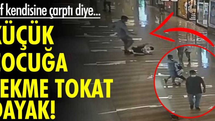 Bakırköy'de 10 yaşındaki Tugay'a tekme tokat dayak! Sırf kendisine çarptı diye...