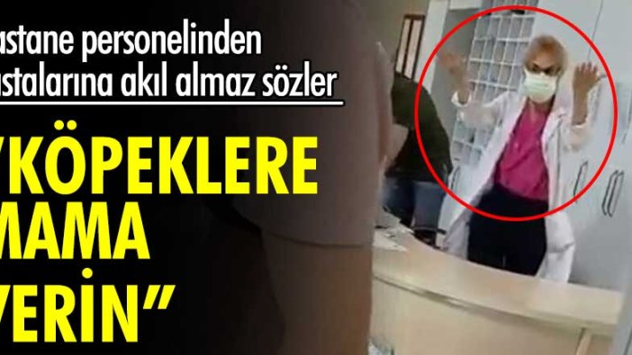 Bursa Mustafa Kemalpaşa Devlet Hastanesi personelinden hastalarına akıl almaz sözler: "Köpeklere mama verin"