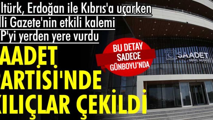 Oğuzhan Asiltürk, Erdoğan'ın uçağıyla Kıbrıs'a uçarken Milli Gazete'nin etkili kalemi AKP'yi yerden yere vurdu