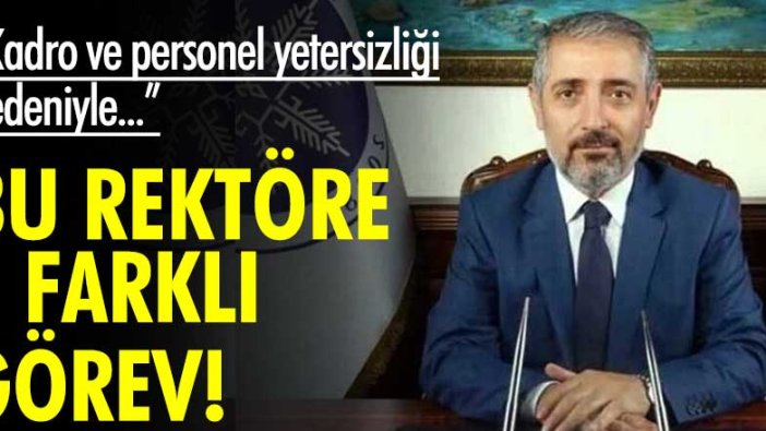 Ardahan Üniversitesi Rektörü Prof. Dr. Biber'e 9 farklı görev!