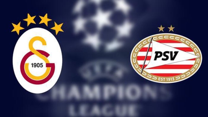 Galatasaray- PSV Eindhoven canlı anlatım