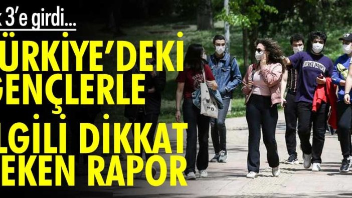 Türkiye'deki gençlerle ilgili dikkat çeken OECD raporu! İlk 3'e girdi