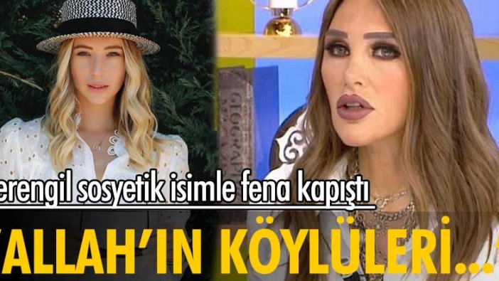 Seren Serengil ve Maria Maksymenko fena kapıştı! "Allah'ın köylüleri..."