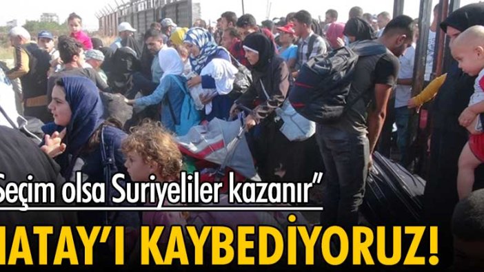 Hatay Büyükşehir Belediye Başkanı Doç. Dr. Lütfü Savaş: Hatay'ı kaybediyoruz!