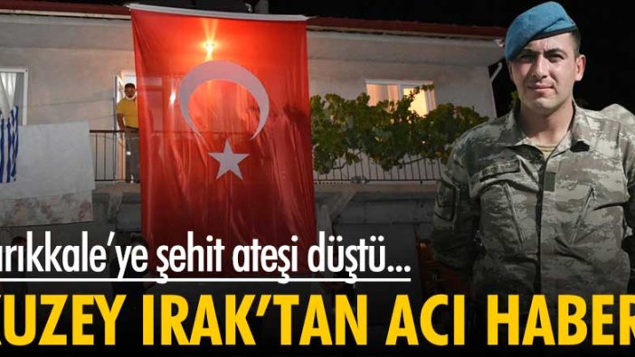 Kuzey Irak'ta Piyade Uzman Çavuş Halil Çelebi şehit düştü!