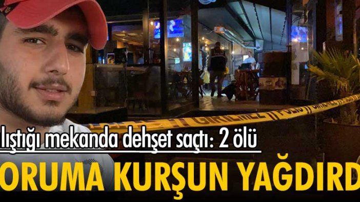 Samsun'da eğlence mekanında Yaşar M. dehşet saçtı!