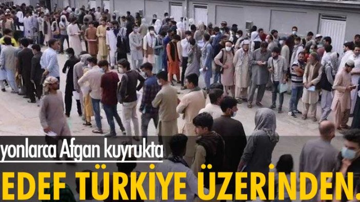 Milyonlarca Afgan kuyrukta! Hedefleri Türkiye üzerinden Almanya’ya ulaşabilmek