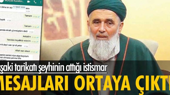 Uşşaki tarikatı şeyhi Eyyüp Fatih Şağban’ın attığı istismar mesajları ortaya çıktı