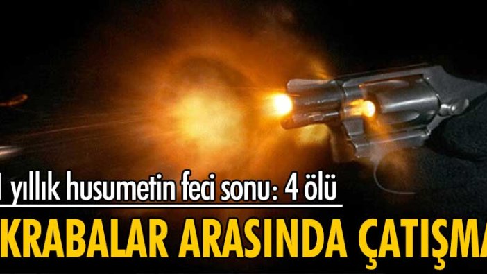 Trabzon'da akrabalar arasında çatışma: 4 ölü