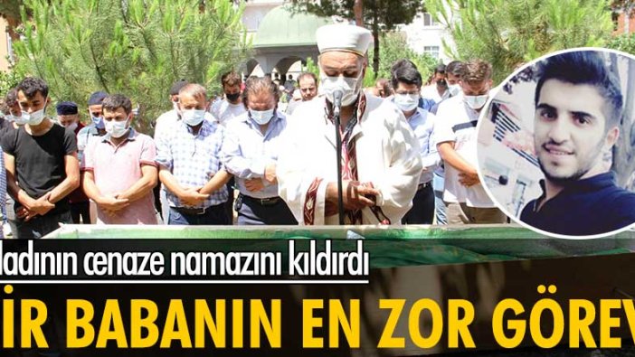 Bir babanın en zor görevi... Samsun'da Dursun Koç, oğlu Talip Koç'un cenaze namazını kıldırdı