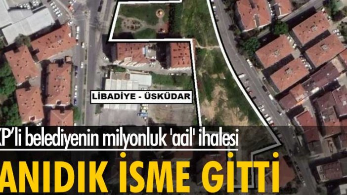 Üsküdar Belediyesi'nin milyonluk 'acil' ihalesi tanıdık isme gitti 