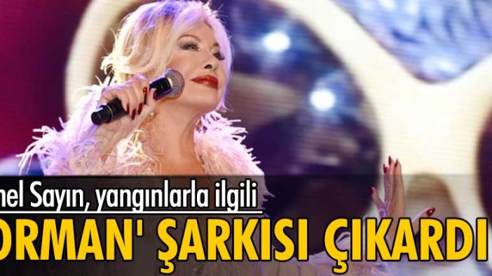 Emel Sayın, yangınlarla ilgili 'Orman' şarkısı çıkardı