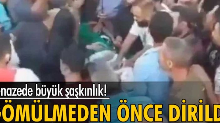 Cenazede büyük şaşkınlık! Gömülmeden önce dirildi