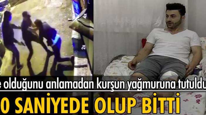 Ne olduğunu anlamadan kurşun yağmuruna tutuldu! 90 saniyede olup bitti