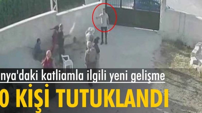 Konya'daki katliamla ilgili yeni gelişme! 10 kişi tutuklandı