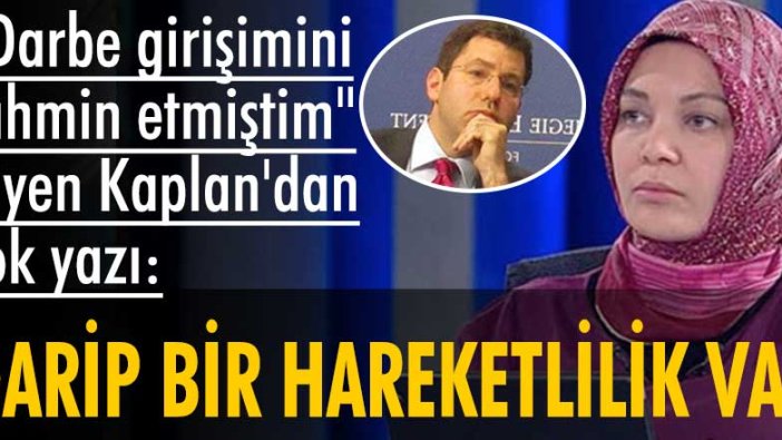  Sabah yazarı Hilal Kaplan, CFR analisti Cook'un Erdoğan'ı hedef alan yazısından alıntı yaparak, 