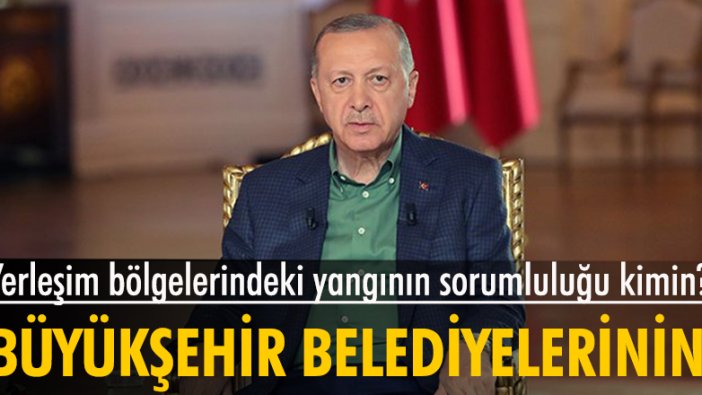 Cumhurbaşkanı Erdoğan'dan flaş açıklamalar...