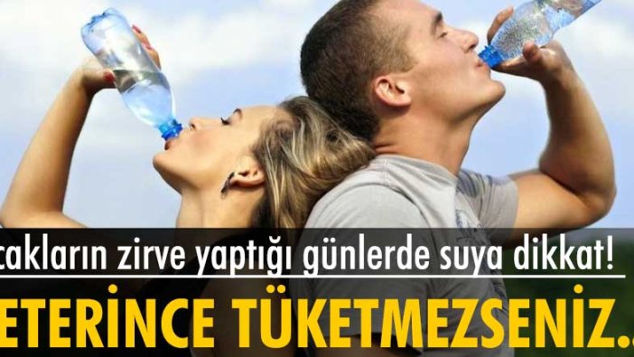 Su tüketimine dikkat! Birçok hastalığa neden oluyor