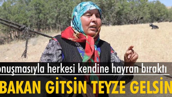 Çevreci konuşmalarıyla tanınan Pervin Çoban Savran kendine hayran bıraktı!