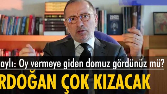 Fatih Altaylı, Cumhurbaşkanı Erdoğan'ı eleştirdi: Sahipli 