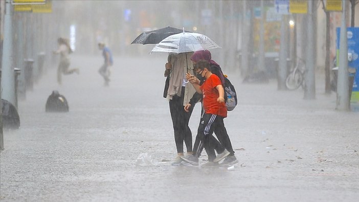 Meteorolojiden sağanak uyarısı