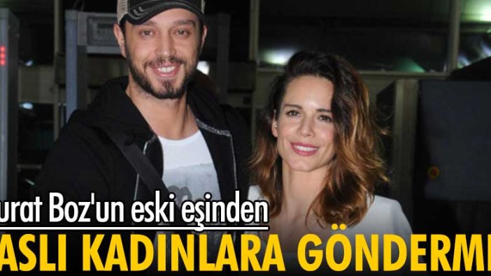 Murat Boz'un eski eşi Eliz Sakuçoğlu'ndan kaslı kadınlara gönderme