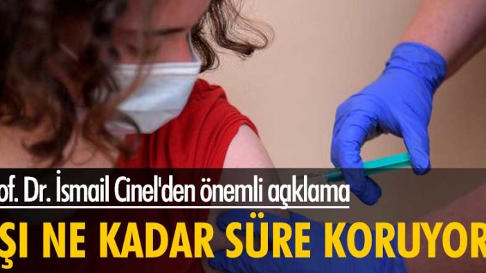 Prof. Dr. İsmail Cinel'den aşı uyarısı!