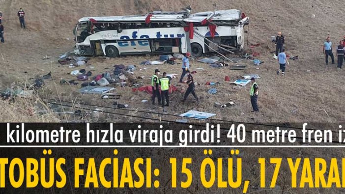 Balıkesir'de korkunç kaza! 15 kişi hayatını kaybetti