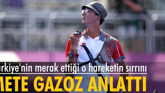 Mete Gazoz o hareketin sırrını anlattı