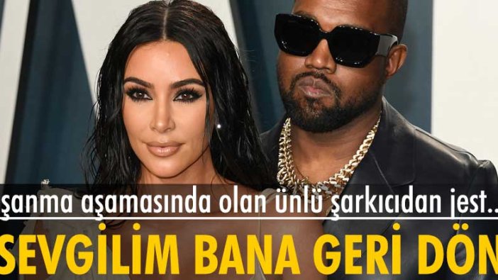 Boşanma aşamasında olan ünlü şarkıcıdan jest: Sevgilim bana geri dön