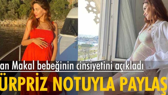 Şilan Makal bebeğinin cinsiyetini açıkladı: Sürpriz notuyla paylaştı