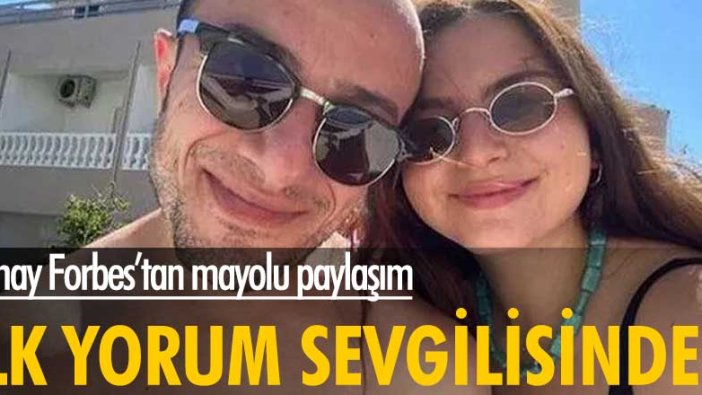 Oyuncu Hamza Yazıcı ile yaşadığı aşk ile adını duyuran Şenay Forbes'tan mayolu paylaşım