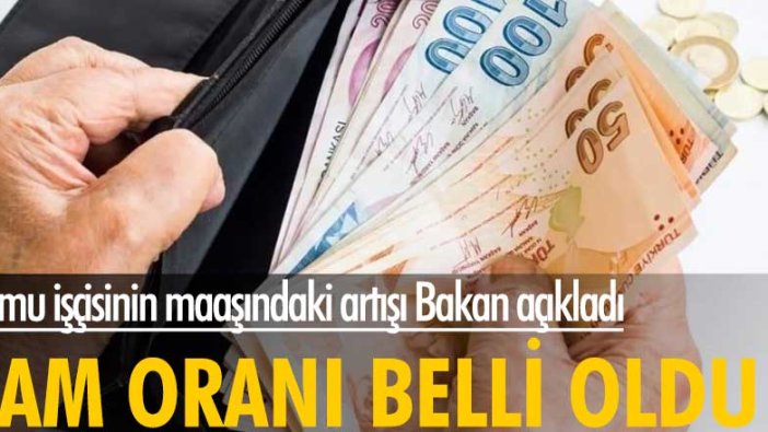 Kamu işçisine yapılacak zam belli oldu