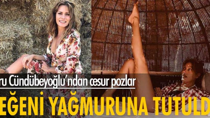 Ebru Cündübeyoğlu'nun paylaştığı bu fotoğraflar çok konuşulur