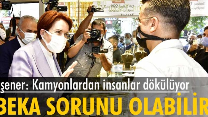 İYİ Parti Lideri Akşener: Bir iddia var. Erdoğan neler olduğunu açıklaması lazım