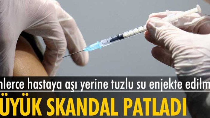 Almanya'da büyük skandal! Bir hemşire, hastalara aşı yerine tuzlu su enjekte etmiş