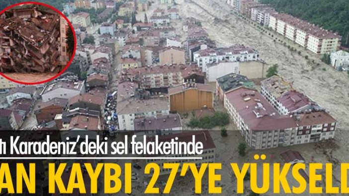 Sel felaketinde can kaybı 27'ye yükseldi