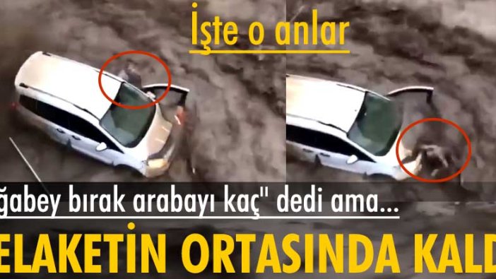 Kastamonu Bozkurt'ta selde bir anda felaketin ortasında kaldı