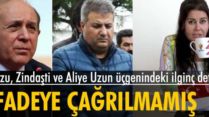 Burhan Kuzu ile Naci Zindaşti’yi tanıştıran Aliye Uzun ifadeye çağrılmamış