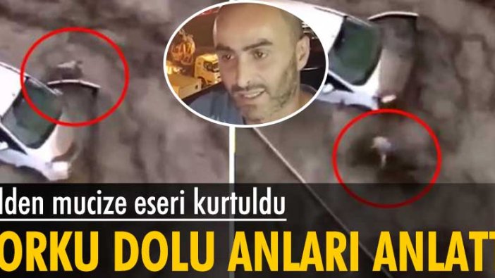 Bozkurt'taki selden mucize eseri kurtulan Yılmaz Ersevenli, korku dolu anları anlattı