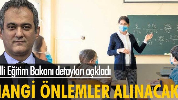 Milli Eğitim Bakanı Mahmut Özer detayları açıkladı!