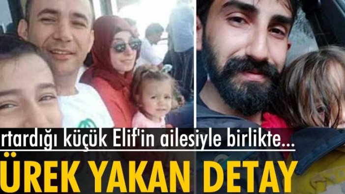 Sel suları arasındaki 3 yaşındaki Elif'i kurtaran Ertuğrul Sevik, geri döndüğünde tüm ailenin sele kapıldığını gördü