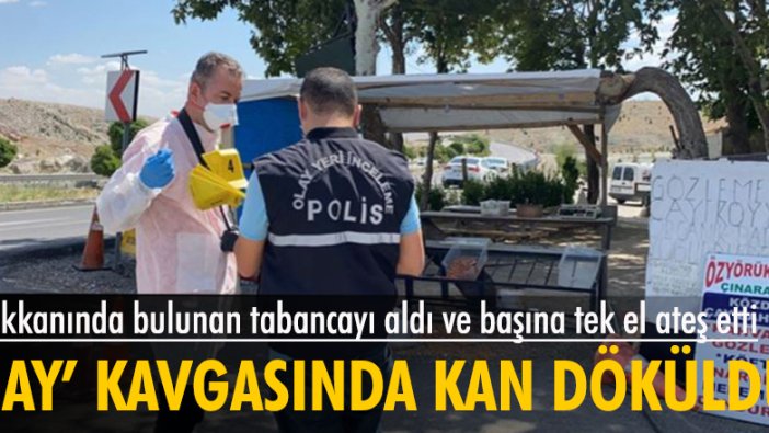 'Çay soğuk' diye semaveri deviren müşteriyi öldürdü