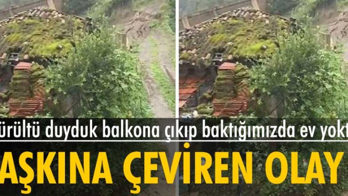 Rize'de şaşkına çeviren olay