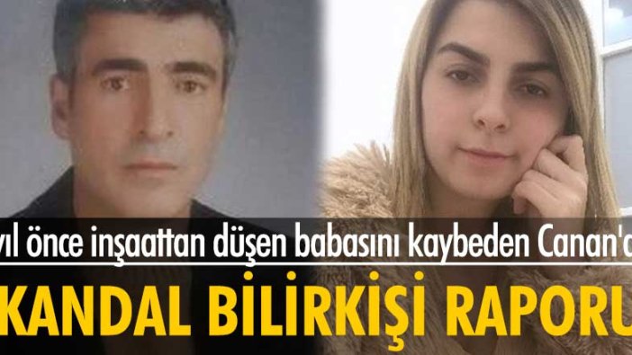 4 yıl önce çalıştığı inşattan düşen Halit Balicak için hazırlanan bilirkişi raporu...