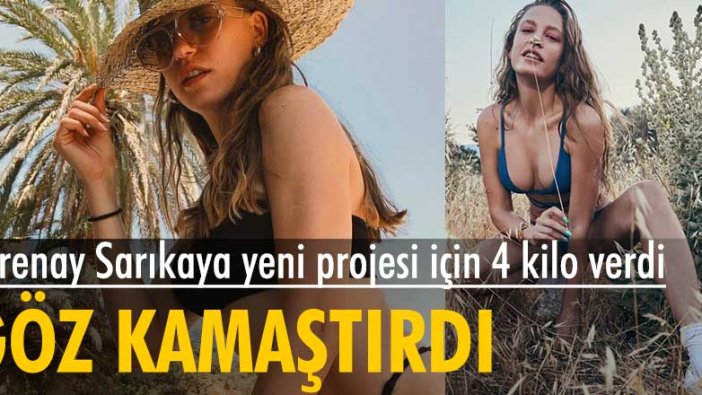 Serenay Sarıkaya'nın ayna pozu beğeni yağmuruna tutuldu